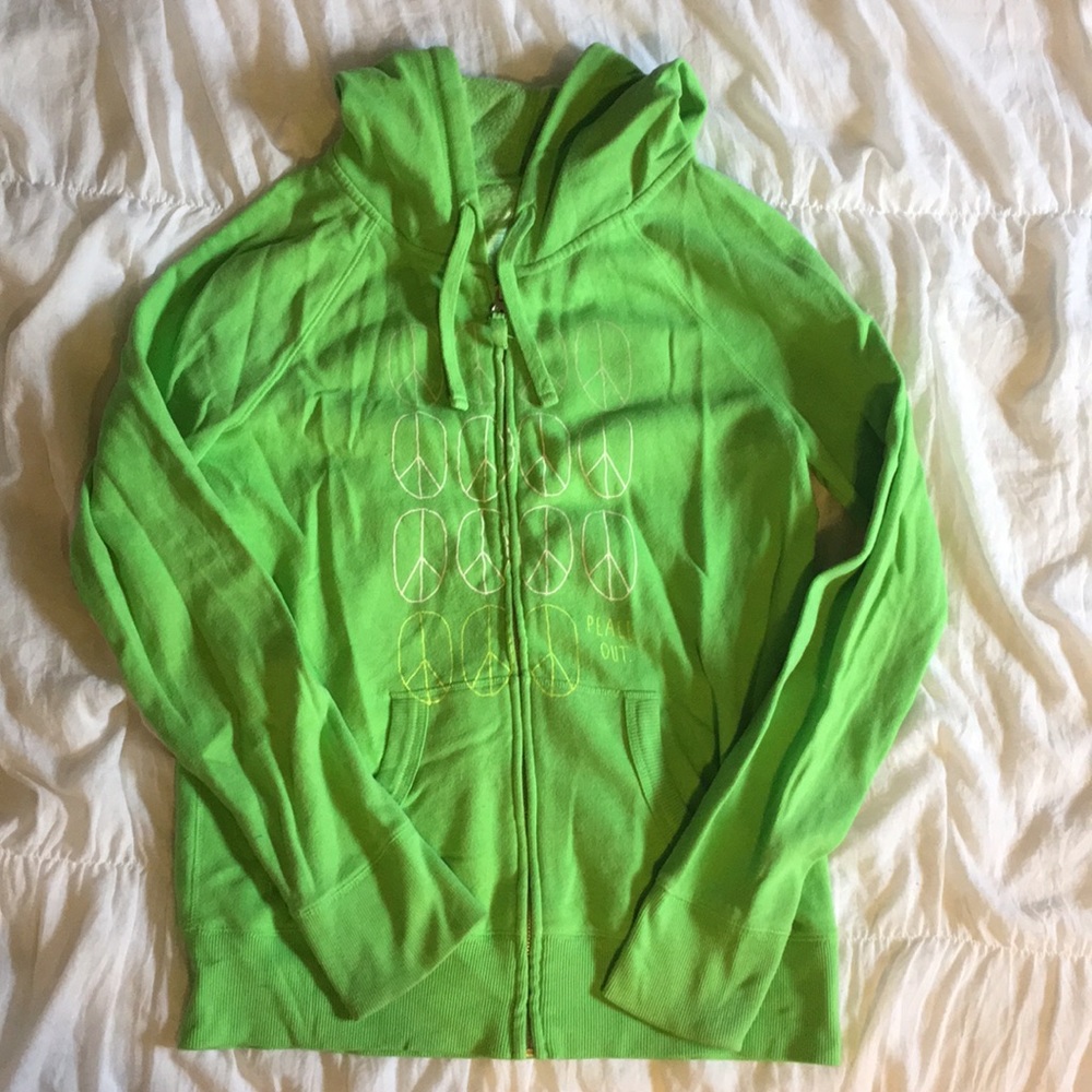 Zip-up hoodie
